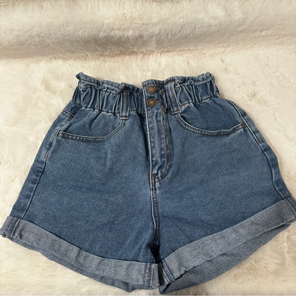 Denim High-Waisted Women Shorts